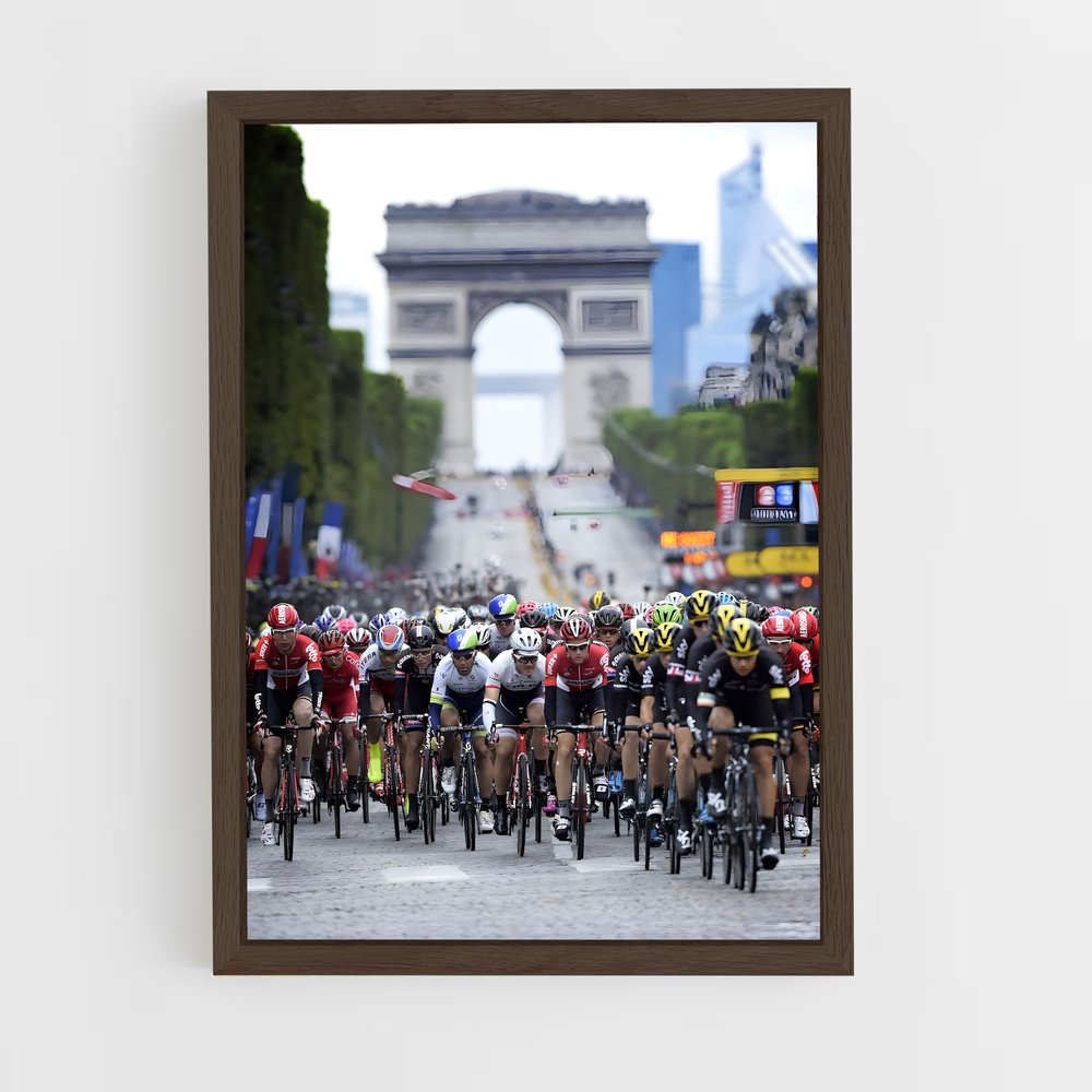 Poster Pédalée Épique – affiche Cyclisme (vue 5)